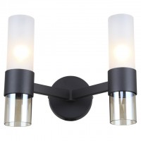 бра ESCADA Avany 2х40Вт Е14 черный белый