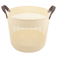 корзина TODELIA 41х41х38см 15,2л пластик, ТПР-резина белая