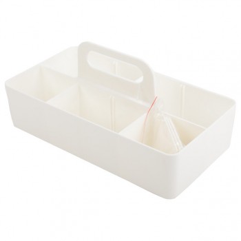 органайзер TODELIA 8 секций 33х17,2х15,5см пластик белый