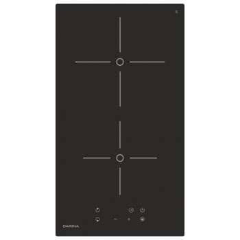 поверхность электрическая DARINA PL E545B 2 конфорки 28,8х52см стеклокерамика