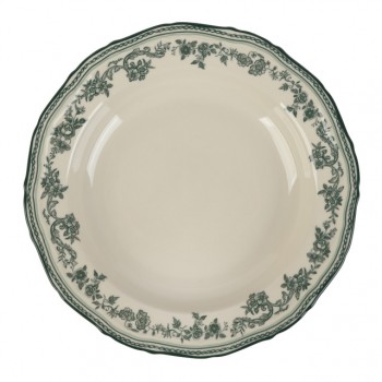 тарелка TODELIA Усадьба 22,7см глубокая костяной фарфор