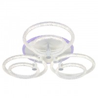 люстра потолочная ESCADA Ice LED 6x23+1x8Вт белый