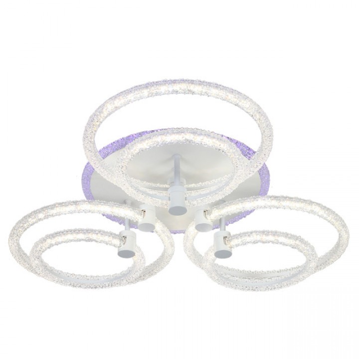 люстра потолочная ESCADA Ice LED 6x23+1x8Вт белый