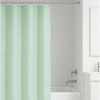 занавеска для ванной OFELIS  200х240см полиэстер зеленая