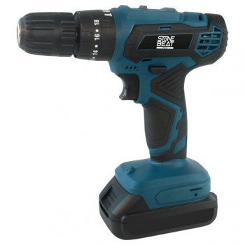 дрель-шуруповерт ударная STONEBEAT PRO KWCD2111 20В Li-Ion 1,5Ач 2АКБ