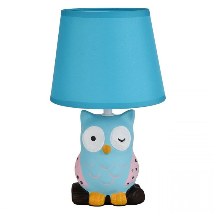лампа настольная ESCADA Kids 1х40Вт Е14 голубой