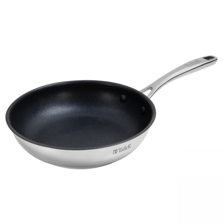cковорода TALLER Professional 20см антипр.покр. нерж.сталь индукция