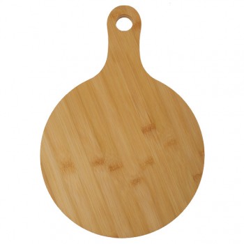 доска разделочная TODELIA Bamboo круглая, 36,5x25,5x1,5 см, бамбук