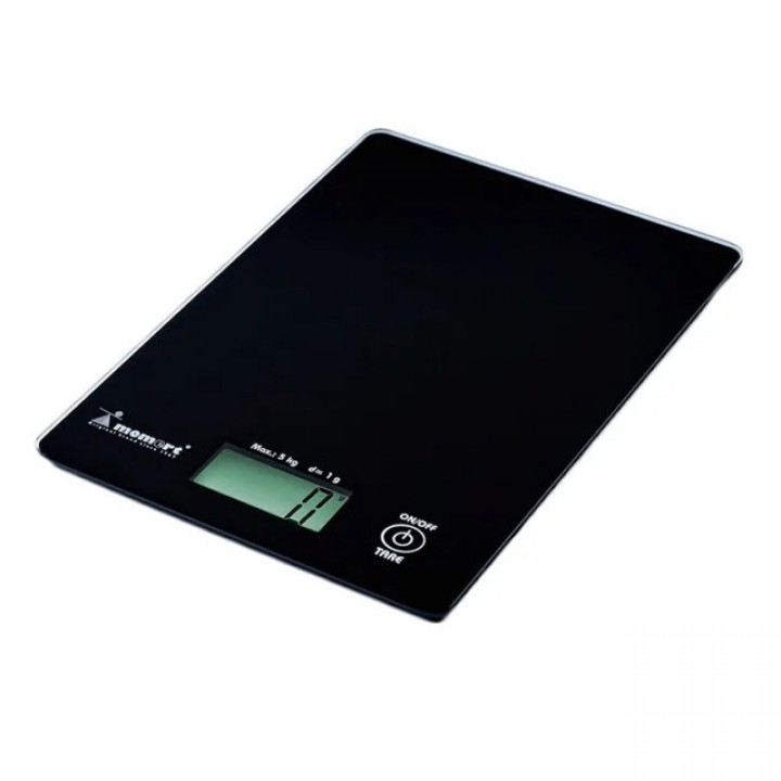 весы кухонные Momert 6841 до 5кг стекло черный