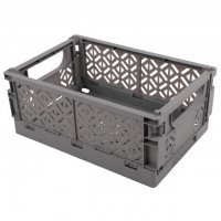 корзина TODELIA складная 35х23,5х14см 10л пластик серая