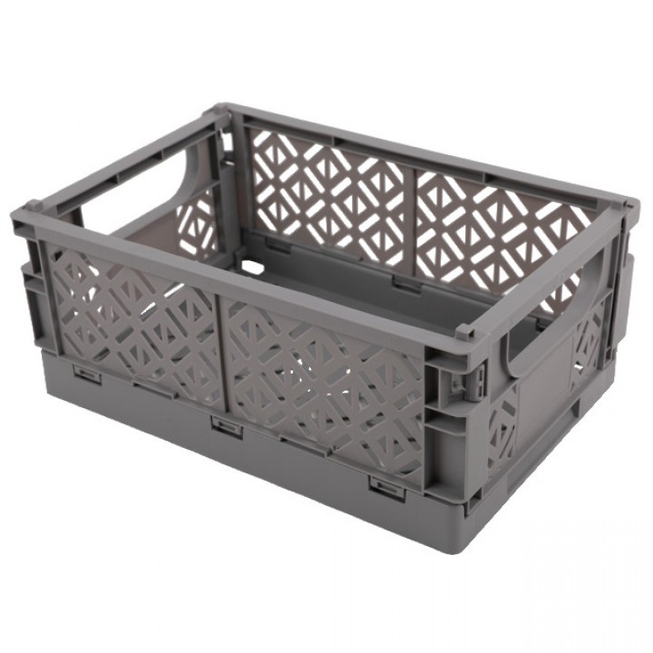 корзина TODELIA складная 35х23,5х14см 10л пластик серая