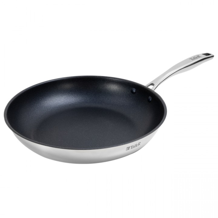 cковорода TALLER Professional 28см антипр.покр. нерж.сталь индукция