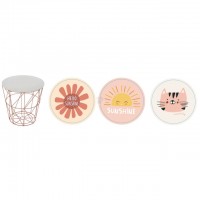 столик-поднос KOOPMAN Smol Kids 300х300мм мультиколор