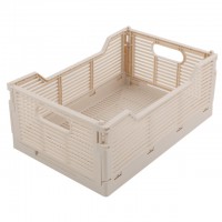 корзина TODELIA складная 30,5х20,5х12,5см 7,8л пластик бежевая