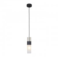 светильник подвесной ESCADA Avany 1х40Вт Е14 черный белый