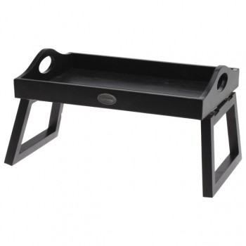 столик-поднос KOOPMAN Ystad 300х200х180мм черный