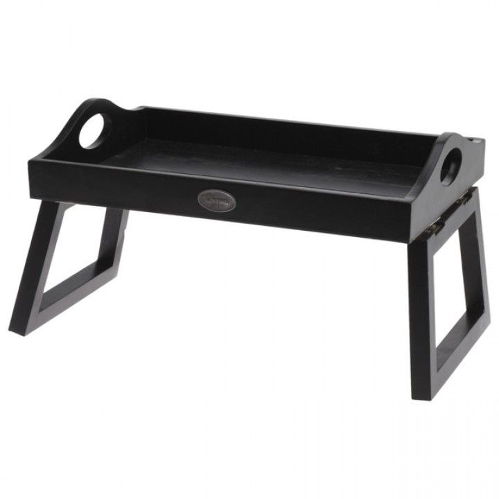 столик-поднос KOOPMAN Ystad 300х200х180мм черный