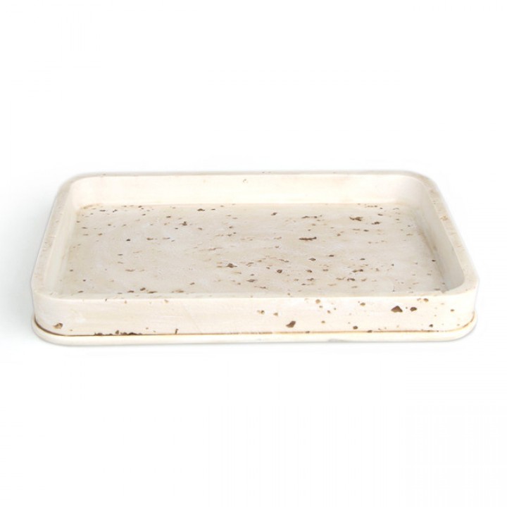 лоток для аксессуаров VITARTA Rimini полирезин бежевый