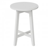 стол журнальный NEO 1 350х350х450мм белый матовый МДФ/бук