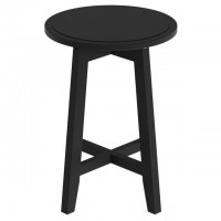 стол журнальный NEO 1 350х350х450мм черное дерево МДФ/бук