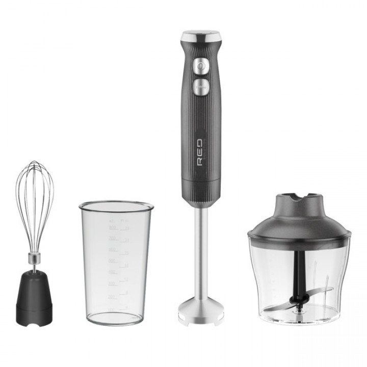 блендер RED SOLUTION HB2907 1200Вт измельчитель/венчик графит