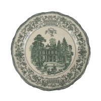тарелка TODELIA Усадьба 26,7см обеденная костяной фарфор