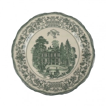 тарелка TODELIA Усадьба 26,7см обеденная костяной фарфор