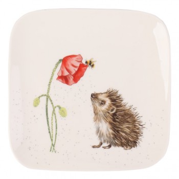 тарелка TODELIA Лесная сказка 18,7см десертная фарфор