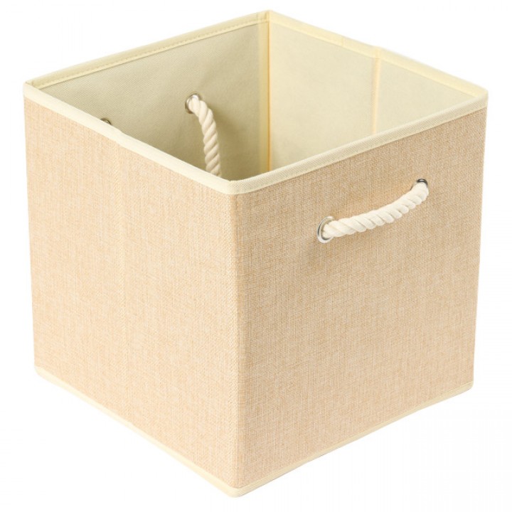 короб для хранения TODELIA Aradin 280х280х280мм бежевый