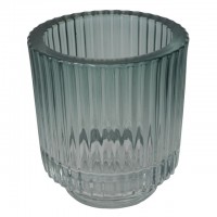 подсвечник MAXIJOY Quartz 8х8х8,5см стекло