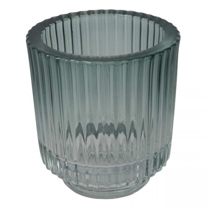 подсвечник MAXIJOY Quartz 8х8х8,5см стекло