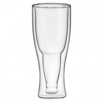 бокал WALMER Beer 390мл двойная стенка стекло