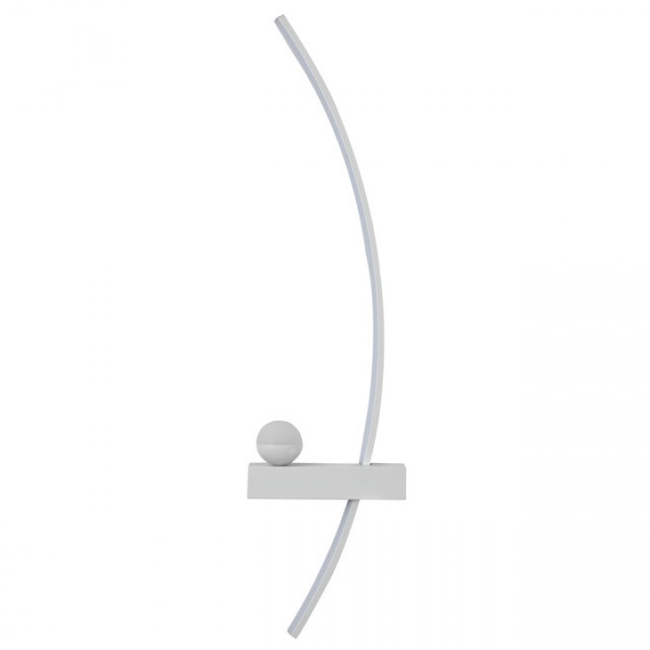 бра светодиодное ESCADA Ray 2хLED 15Вт 3000К правый белый