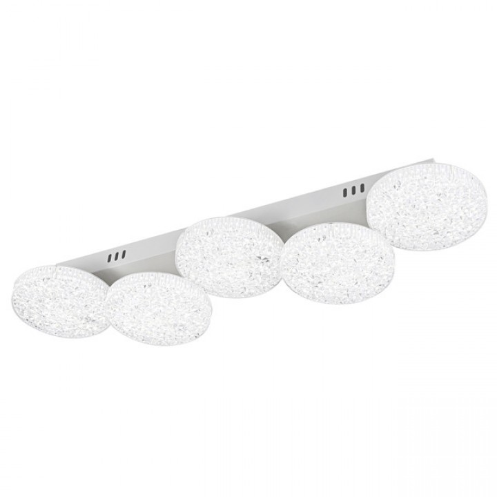 люстра потолочная ESCADA Agata 5хLED 80Вт 3000/6000К белый