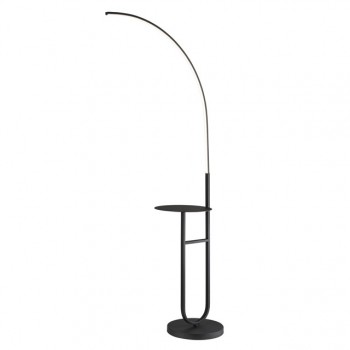 торшер светодиодный ESCADA Grand 1хLED 17Вт 4500 К черный