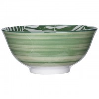 салатник KOOPMAN Листья 15,5см глубокая фарфор