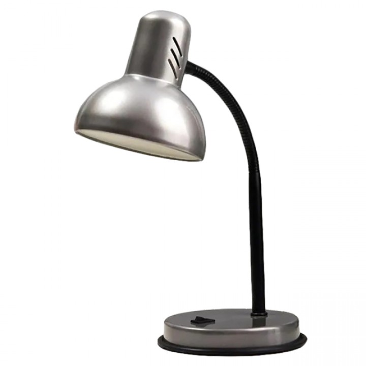 лампа настольная ЛАЗУРИТ 60Вт Е27 серебро