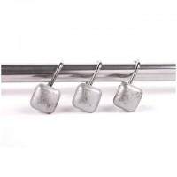 кольца для занавесок OFELIS Подушечки 12шт металл хром