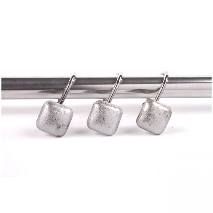 кольца для занавесок OFELIS Подушечки 12шт металл хром