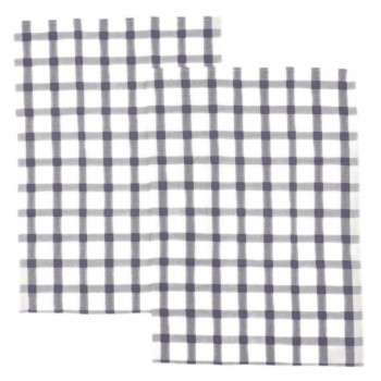 комплект полотенец кухонных TODELIA 50х70см 2шт клетка серая, арт. MT-14