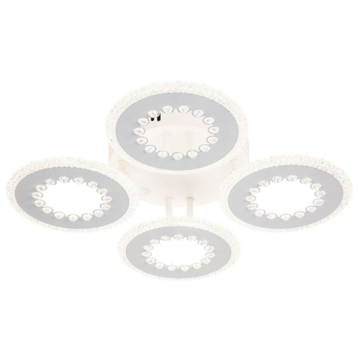 люстра потолочная светодиодная ESCADA Dew LED 4х21Вт белый