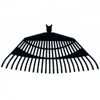 грабли веерные пластинчатые MAXITERRA 23 зуба 54см без черенка