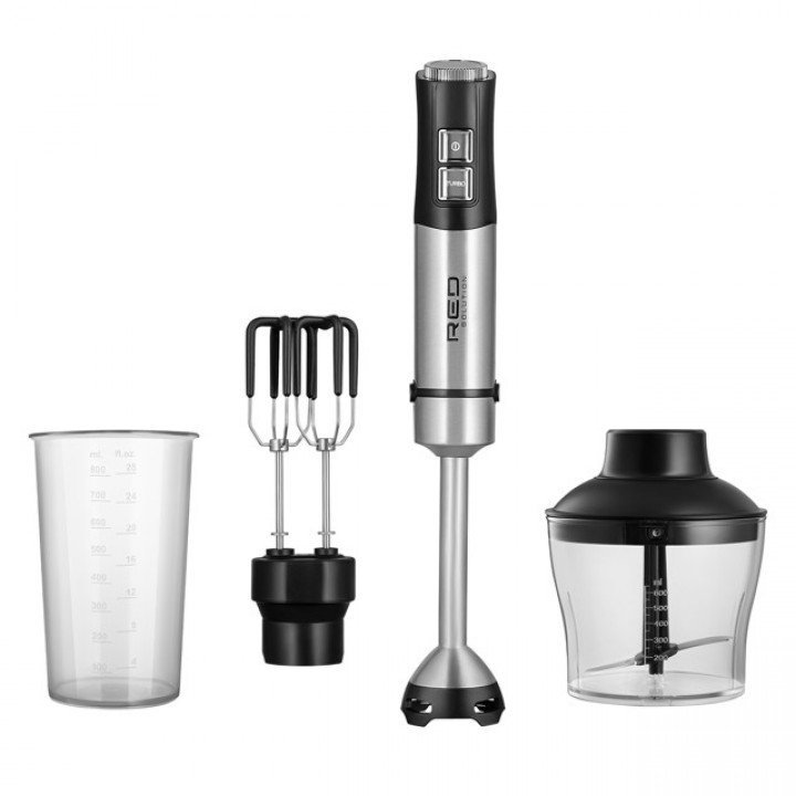 блендер RED SOLUTION HB2910D 1300Вт измельчитель/венчик дисплей металл