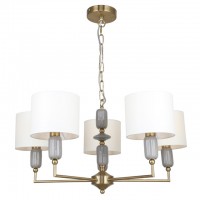 люстра подвесная ESCADA Symphony 5х40Вт Е14 белый