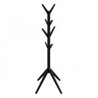 вешалка напольная CIRTA 2 735х735х1810мм черное дерево бук