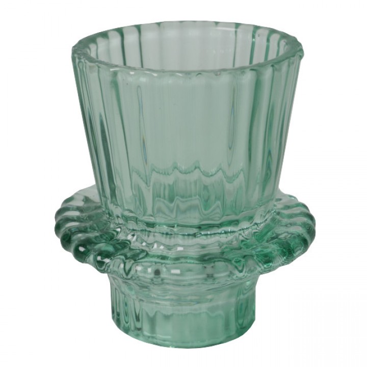 подсвечник MAXIJOY Emerald 4х4х7см стекло