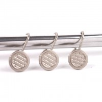 кольца для занавесок OFELIS Кирпичики 12шт металл сатин