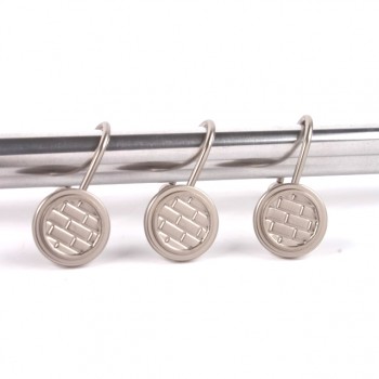 кольца для занавесок OFELIS Кирпичики 12шт металл сатин