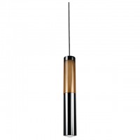 светильник подвесной ESCADA Foton LED 7Вт 4200К черный янтарный