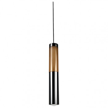светильник подвесной ESCADA Foton LED 7Вт 4200К черный янтарный